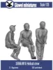 Picture of 1/35 M18 Hellcat crew - Glowel Miniatures 35956
