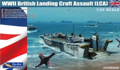 Picture of 1/35 WWII British Landing Craft Assault (LCA) - GECKO 35GM0080