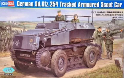 Picture of 1/35 German Sd.Kfz.254 Tracked Armoured Scout Car - HOBBY BOSS 82491