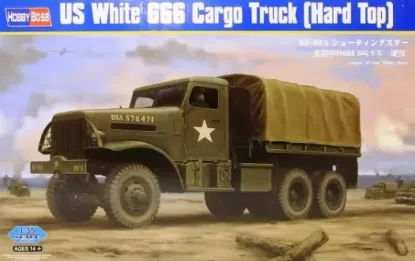 Picture of 1/35 US White 666 Cargo(Hard Top) - HOBBY BOSS 83801