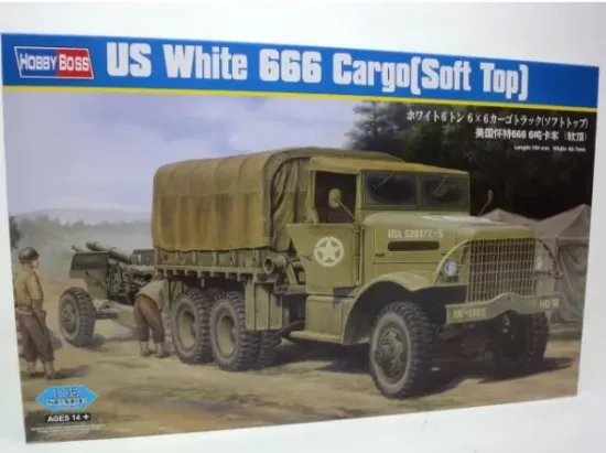 Picture of 1/35 US White 666 Cargo  (Soft Top) - HOBBY BOSS 83802