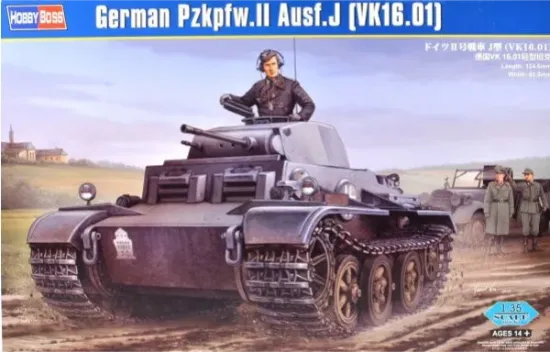 Picture of 1/35 German Pzkpfw.I Ausf.J (VK1601) - HOBBY BOSS 83803