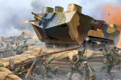 Picture of 1/35 French Saint-Chamond Heavy Tank - Early - HOBBY BOSS 83858