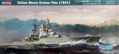 Picture of 1/350 Italian Heavy Cruiser  Pola (1941) - HOBBY BOSS 86502