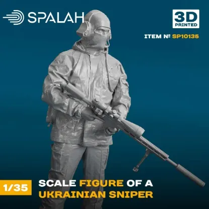 Picture of 1/35 Figure "Ukrainian sniper". - Spalah Models SP10135