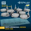 Picture of 1/35 Set of scale models "Anti-personnel mines MON-100", (8 pcs.). - Spalah Models SP11335