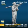 Picture of 1/35 Figure "Ukrainian anti-aircraft gunner of the anti-aircraft missile system 9K38". - Spalah Models SP11935