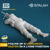Picture of 1/35 Figure "Ukrainian sniper in a lying position". - Spalah Models SP12135