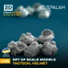 Picture of 1/35 Set of scale models "Tactical helmet", (5 pcs.). - Spalah Models SP12635