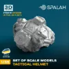 Picture of 1/35 Set of scale models "Tactical helmet", (5 pcs.). - Spalah Models SP12635