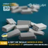 Picture of 1/35 Set of scale models "ERA "Contact-1" straight and beveled", (320 pcs.). - Spalah Models SP13235