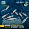 Picture of 1/35 Set of scale models "120-mm caliber mines", (10 psc.). - Spalah Models SP16735