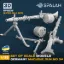 Picture of 1/35 Set of scale models "Machine gun MG-34", (2 pcs.). - Spalah Models SP18335