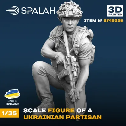 Picture of 1/35 Figure "Ukraininan partisan". - Spalah Models SP19335