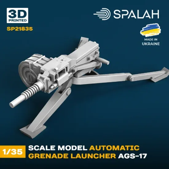 Picture of 1/35 Scale model "Automatic grenade launcher AGS-17" - Spalah Models SP21835