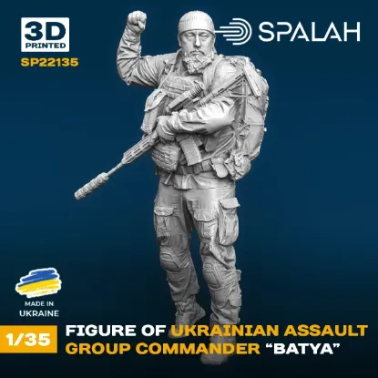 Picture of 1/35 Figure "Ukrainian assault group commander "Batya". - Spalah Models SP22135