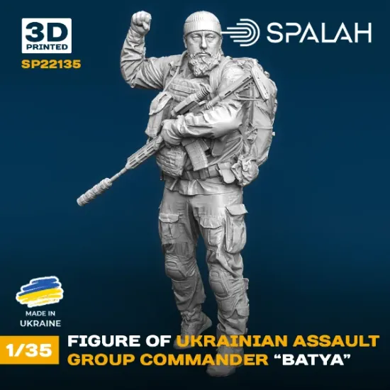 Picture of 1/35 Figure "Ukrainian assault group commander "Batya". - Spalah Models SP22135