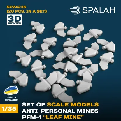 Picture of 1/35 Set of scale models "Anti-personal mines "PFM-1 ''Leaf mine", (20 pcs.). - Spalah Models SP24235