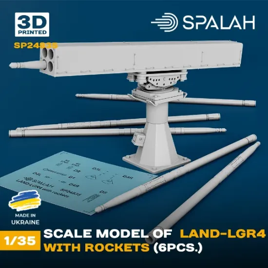 Picture of 1/35 Scale model "LAND-LGR4 with rockets". - Spalah Models SP24835