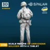 Picture of 1/35 Figure ''Ukrainian soldier with a tablet''. - Spalah Models SP25535