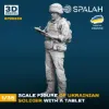 Picture of 1/35 Figure ''Ukrainian soldier with a tablet''. - Spalah Models SP25535