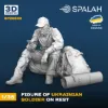 Picture of 1/35 Figure "Ukrainian soldier on rest".. - Spalah Models SP25835