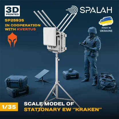 Picture of 1/35 Scale model "Stationary EW "Kraken". - Spalah Models SP25935