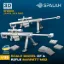 Picture of 1/35 Set of scale models "Rifle Barrett M82", (2 pcs.). - Spalah Models SP26935
