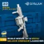 Picture of 1/35 Set of scale models "M32A1 Milkor grenade launchers", (5 pcs.). - Spalah Models SP27335