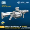 Picture of 1/35 Set of scale models "M32A1 Milkor grenade launchers", (5 pcs.). - Spalah Models SP27335