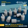 Picture of 1/35 Set of scale models "Anti-personal mines "M16", (10 pcs.). - Spalah Models SP24035