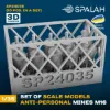 Picture of 1/35 Set of scale models "Anti-personal mines "M16", (10 pcs.). - Spalah Models SP24035