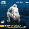 Picture of 1/35 Scale figure "Artillery crew loader". - Spalah Models SP28035