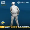 Picture of 1/35 Figure "Soldier with handheld transceiver". - Spalah Models SP28735