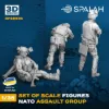 Picture of 1/35 Set of figures "NATO assault group" - Spalah Models SP28935