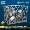 Picture of 1/35 Set of scale models and figure "FPV drone operator". - Spalah Models SP29335