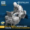 Picture of 1/35 Set of scale models and figure "FPV drone operator". - Spalah Models SP29335