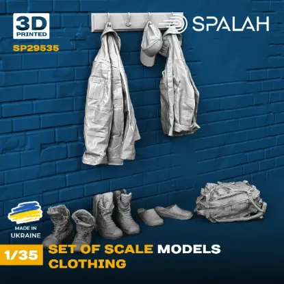 Picture of 1/35 Set of scale models "Clothing". - Spalah Models SP29535