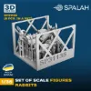 Picture of 1/35 Set of figures "Rabbits", (8 psc.). - Spalah Models SP31135