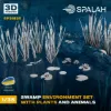 Picture of 1/35 Set of scale models "Swamp environment with plants and animals". - Spalah Models SP31835