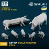 Picture of 1/35 Set of figures "Pigs", (7 pcs.). - Spalah Models SP32635