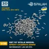 Picture of 1/35 Set of scale model "Spent casings 25mm (M2 Bradley, LAV-25)", (260 pcs.). - Spalah Models SP32835