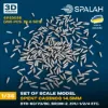 Picture of 1/35 Set of scale model "Spent casings 14.5mm (BTR-60/70/80, BRDM-2)", (295 pcs.). - Spalah Models SP33035