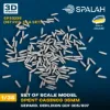 Picture of 1/35 Set of scale model "Spent casings 35mm (Gepard, Oerlikon GDF 005/007)", (167 pcs.). - Spalah Models SP33235
