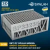Picture of 1/35 Set of scale model "Spent casings 35mm (Gepard, Oerlikon GDF 005/007)", (167 pcs.). - Spalah Models SP33235