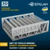 Picture of 1/35 Set of scale model "Spent casings 20mm (MARDER 1, Wiesel 1, MK 20)", (214 pcs.). - Spalah Models SP33435