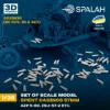 Picture of 1/35 Set of scale model "Spent casings 57mm (AZP S-60, ZSU-57-2)", (60 pcs.). - Spalah Models SP33635