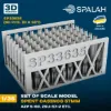 Picture of 1/35 Set of scale model "Spent casings 57mm (AZP S-60, ZSU-57-2)", (60 pcs.). - Spalah Models SP33635