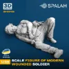 Picture of 1/35 Figure "Modern wounded soldier". - Spalah Models SP33735