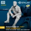 Picture of 1/35 Figure "Crew Commander of “Fury” from the series “Best Job i ever had”. - Spalah Models SP33835